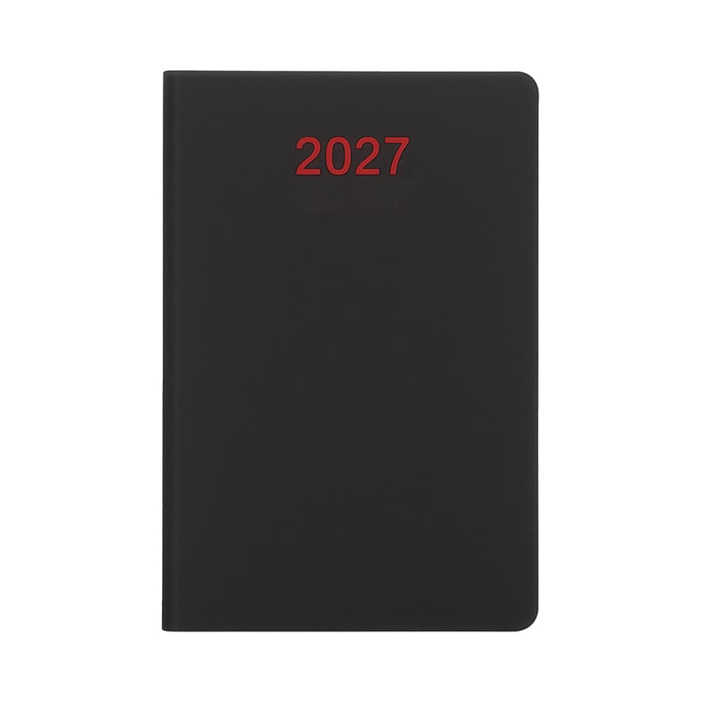 Щоденник на 2027 рік. М'яка обкладинка з м'якого PU з кольоровими обрізами сторінок — фото 5