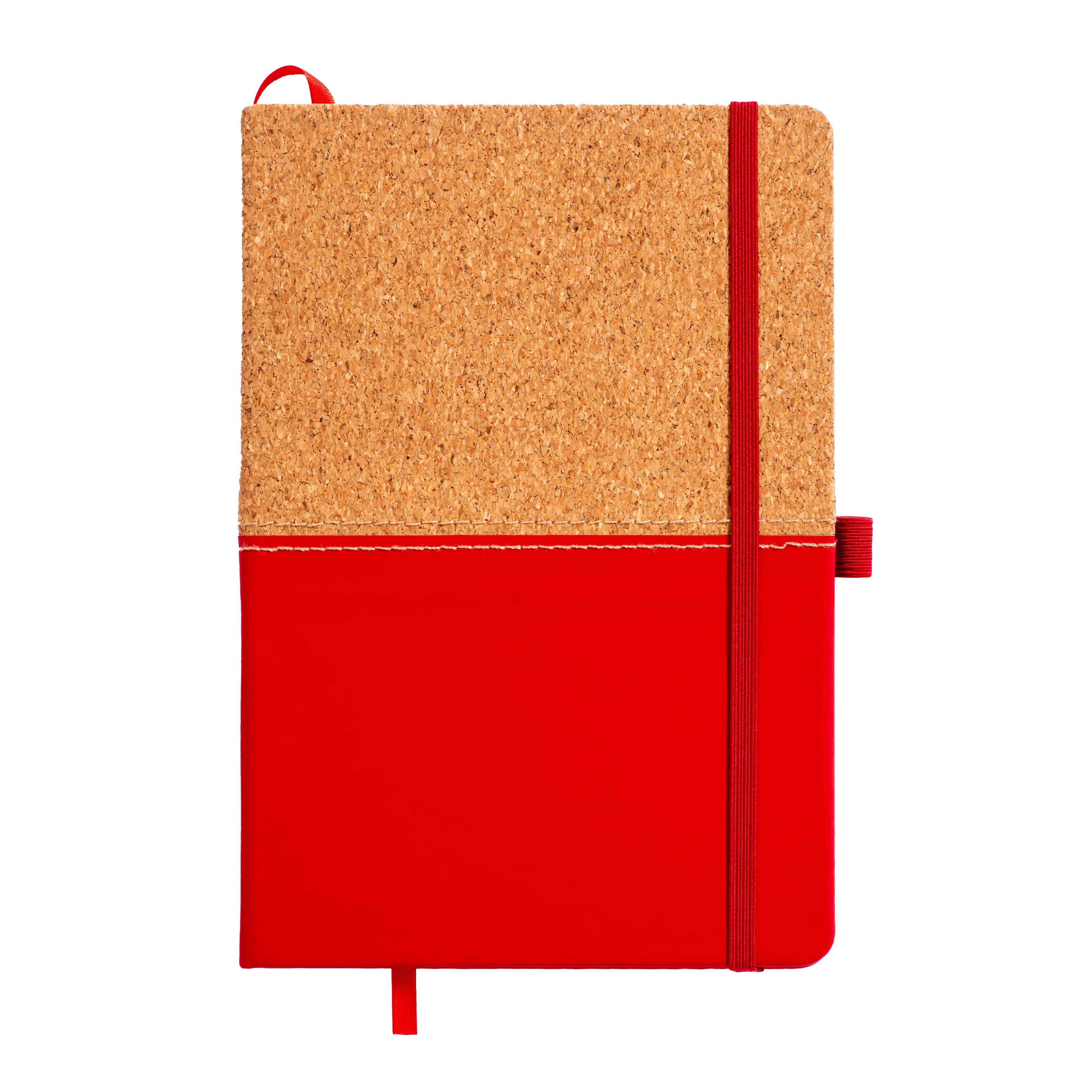Notebook in cork and PU, lined sheets 80 pages 70 gr. in ivory color. — фото 9