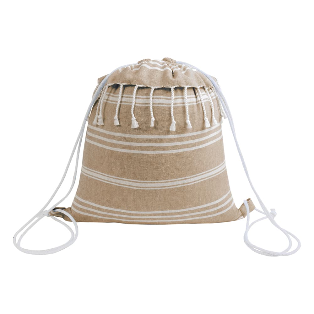 рюкзак з бавовни fouta 180 г/м2 зі шнуровим закриттям — фото 4