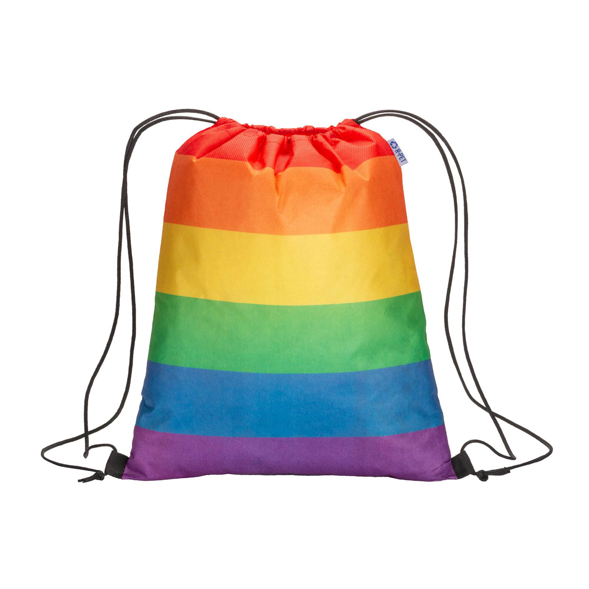 Рюкзак 70г/м2 R-PET Rainbow зі шнурковим затягуванням — фото 2