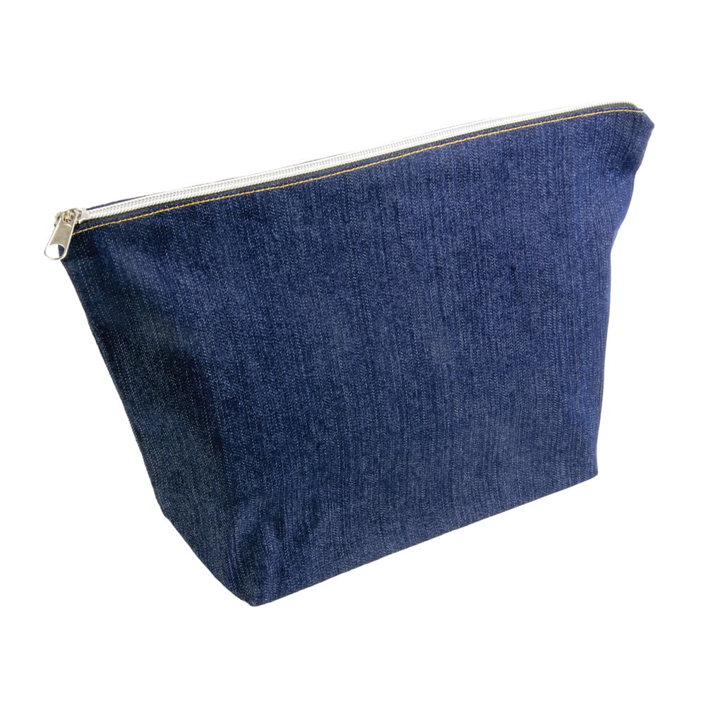 DENIM 220 g/m2 котон (85% котон - 15% поліестер) косметичка на блискавці — фото 3