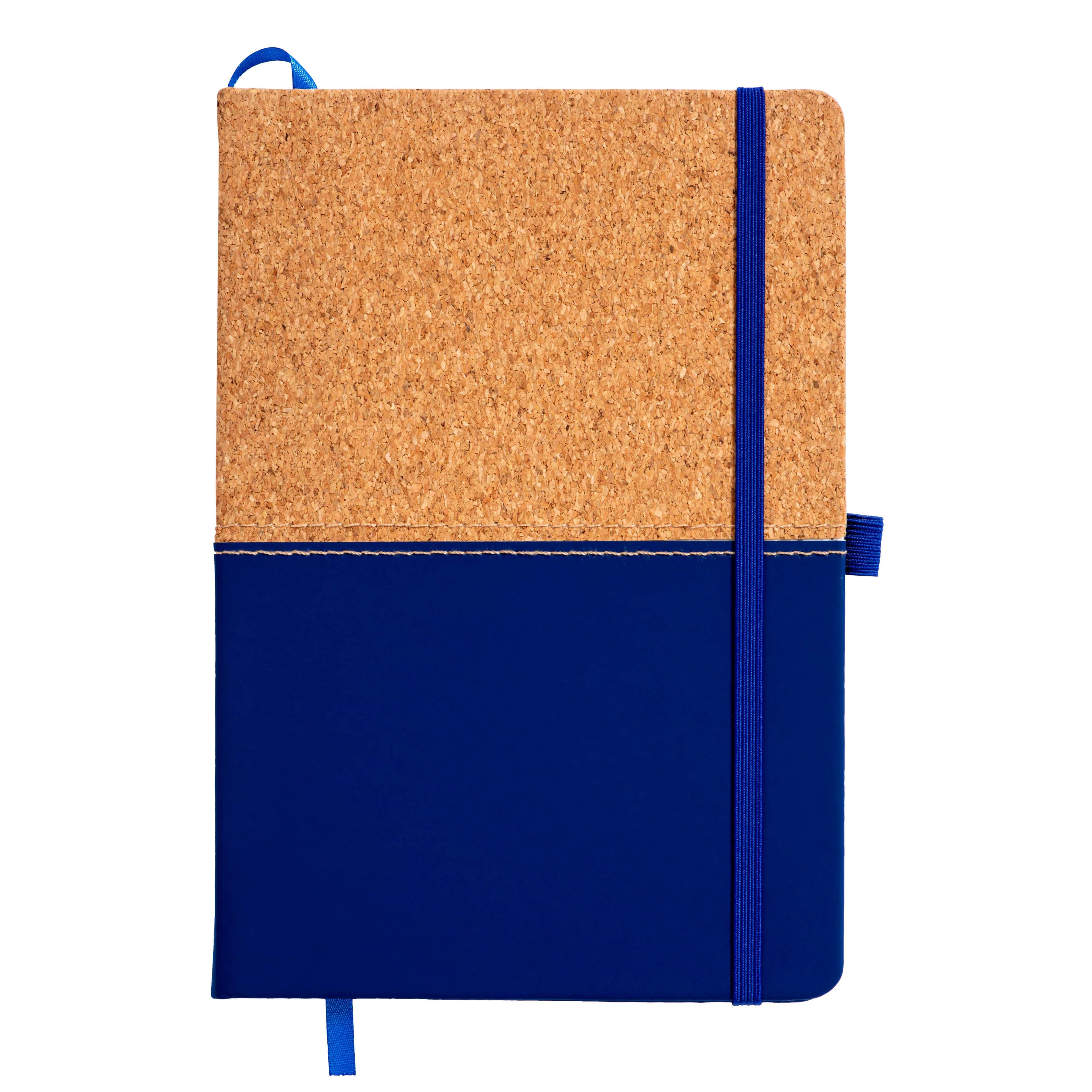 Notebook in cork and PU, lined sheets 80 pages 70 gr. in ivory color. — фото 3