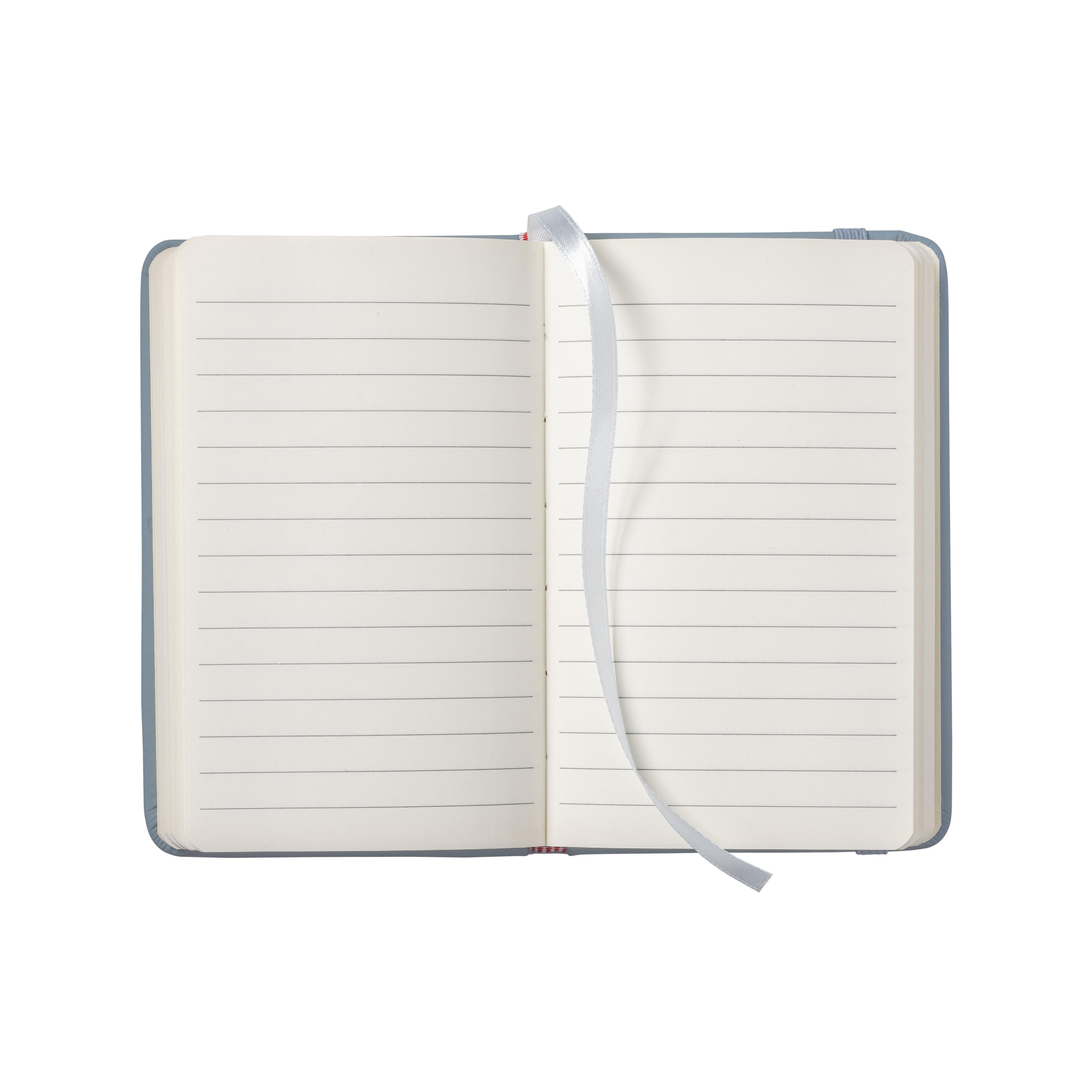 Notebook with PU cover Notebook with PU cover in pastel colors and elastic closure — фото 2