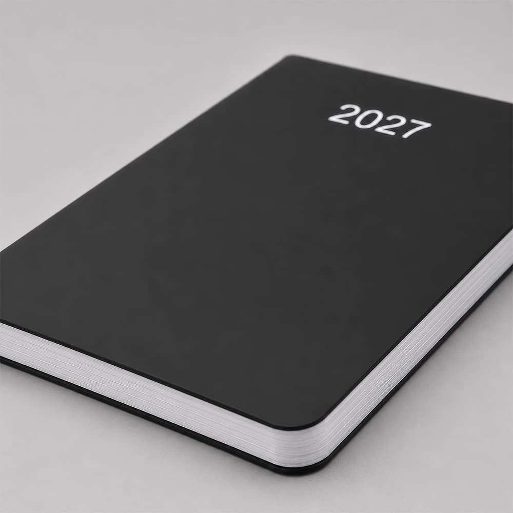 Щоденник на 2027 рік. М'яка обкладинка з м'якого PU з кольоровими обрізами сторінок — фото 16